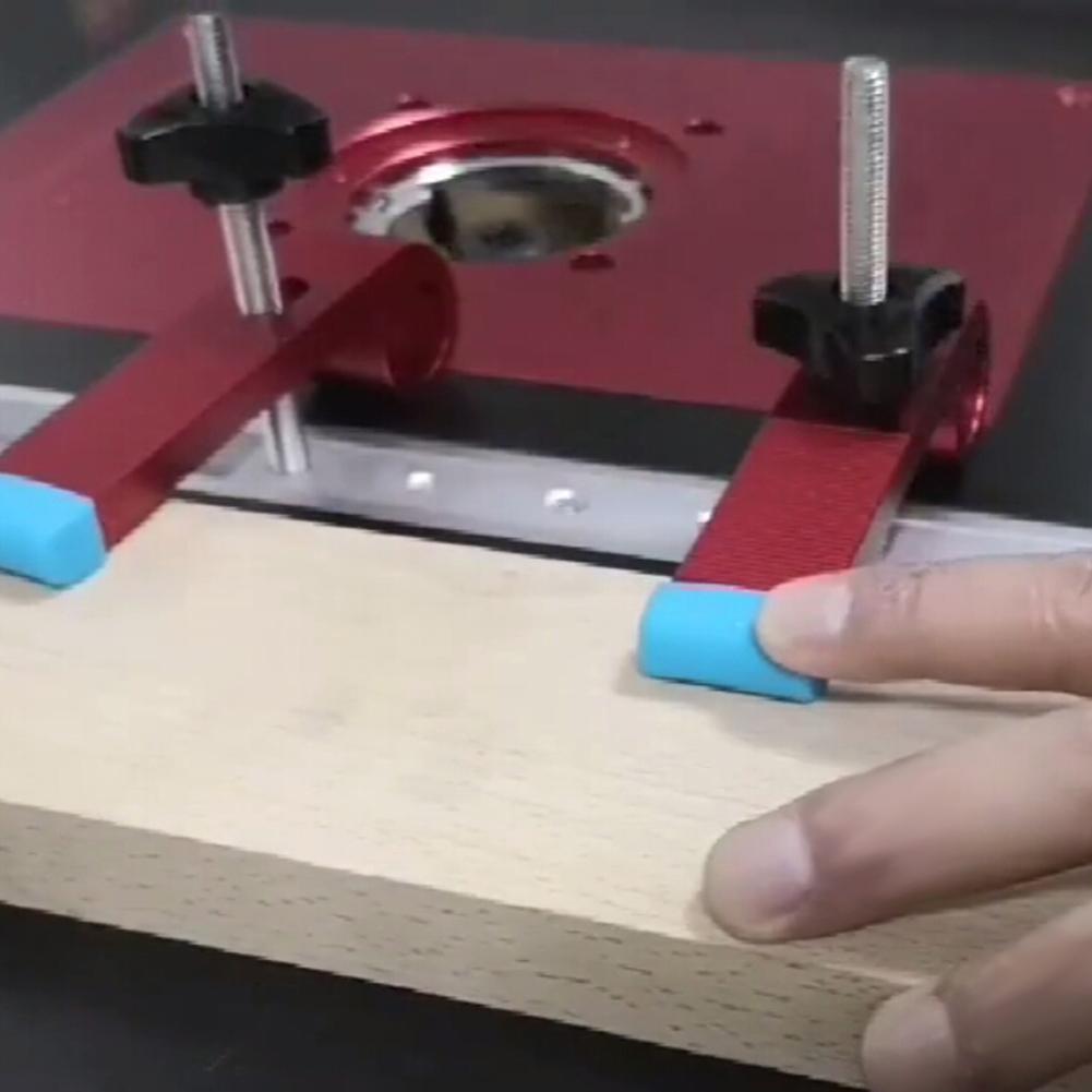 Quick Acting Hold Down Clamp T-track Miter Slot Clamp Woodworking Hand Tool Durable Knob Metal Screw T-Slot