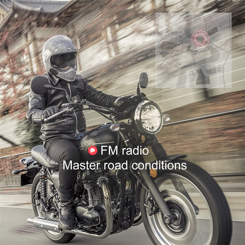 Dk -11 hovedtelefoner motorcykel bluetooth headset hjelm  v4.2 bluetooth intercom motorcykel øretelefoner støjreduktion mikrofon mikrofon