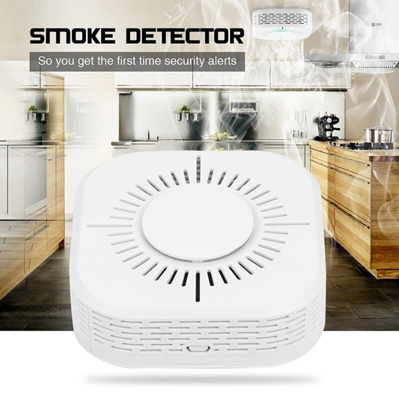 Smart Home Automatic Smoke Detector Wireles 433mhz RF Fire Security Protection Alarm Detector Used With RF Bridge