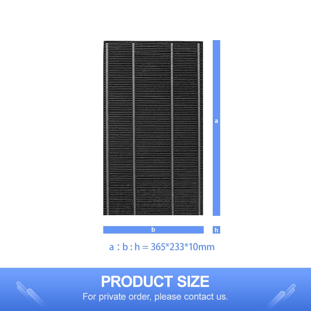 Filtros de carbón activado para desodorización de FZ-A41DFR, purificador de aire, KC-A40EUW, KC-Z200SW, KC-W200SW