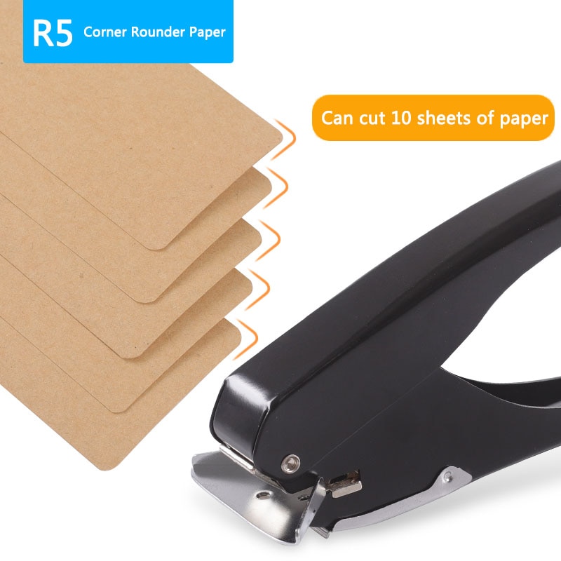 R5 coin rond papier poinçons frontière poinçon rond coin papier Cutter carte Scrapbooking pour bricolage artisanat fait main
