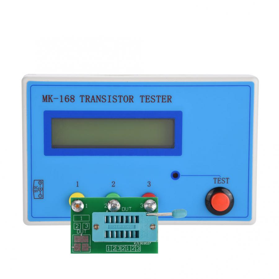 ESR Meter MK-168 Transistor Tester Diode Triode Capacitance Resistance ESR RLC NPN PNP MOS Meter
