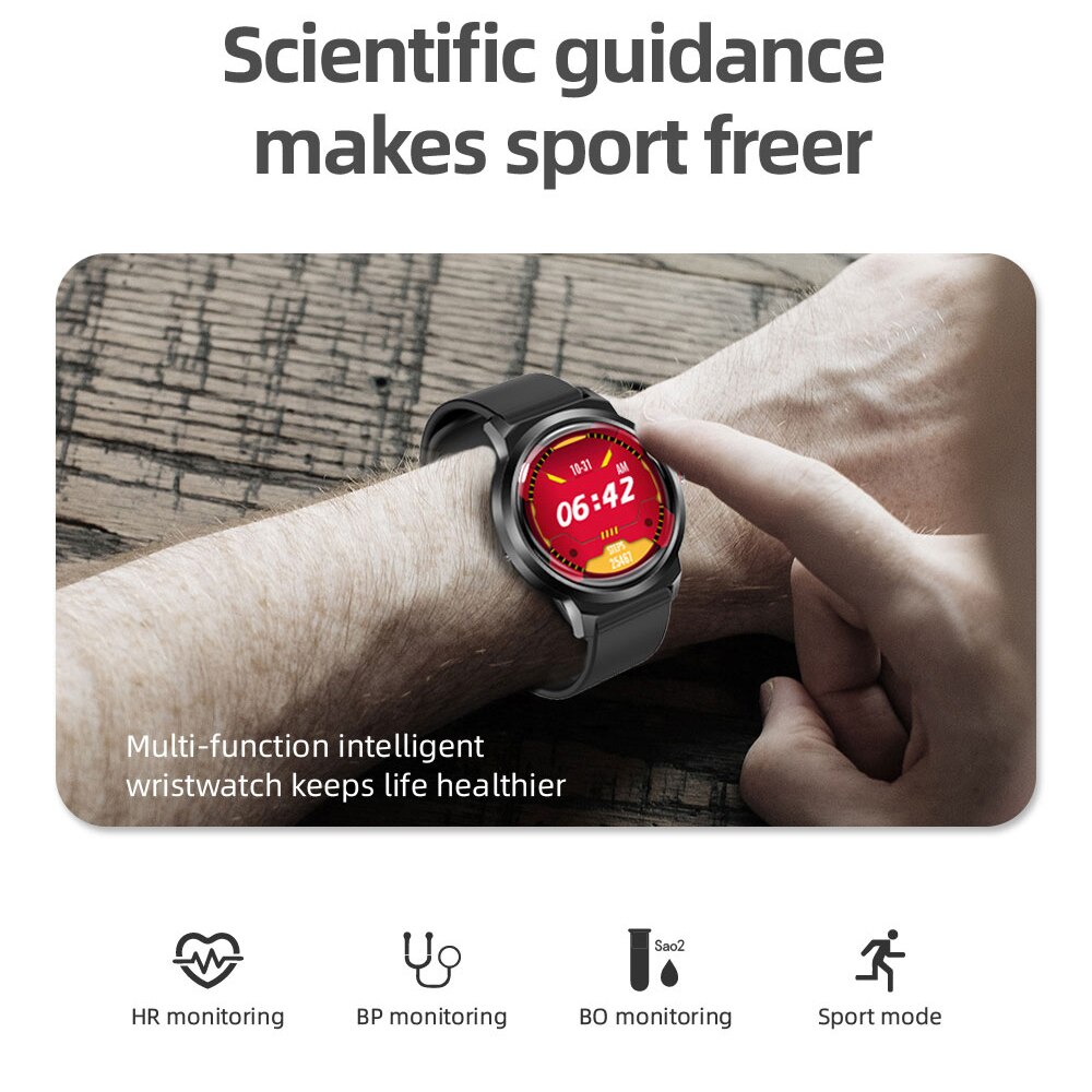 696 h6 pro smartwatch voor mannen en vrouwen met bloeddrukmeting en hartslagmeter, waterdicht en alarm, smartwatch voor android en apple-telefoonband
