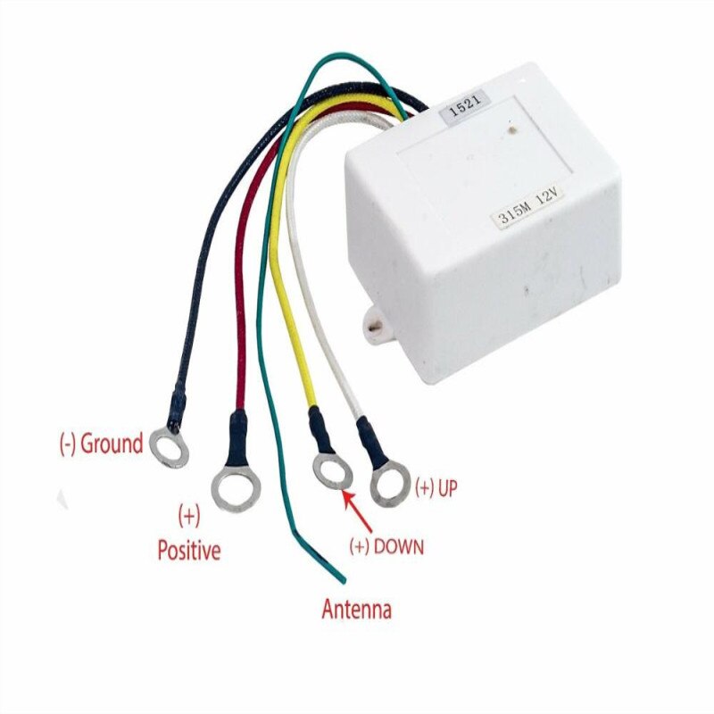 ISURE MARINE Anchor Remote Windlass Wireless Switch Boat Sail Trim Controller Boston Whaler