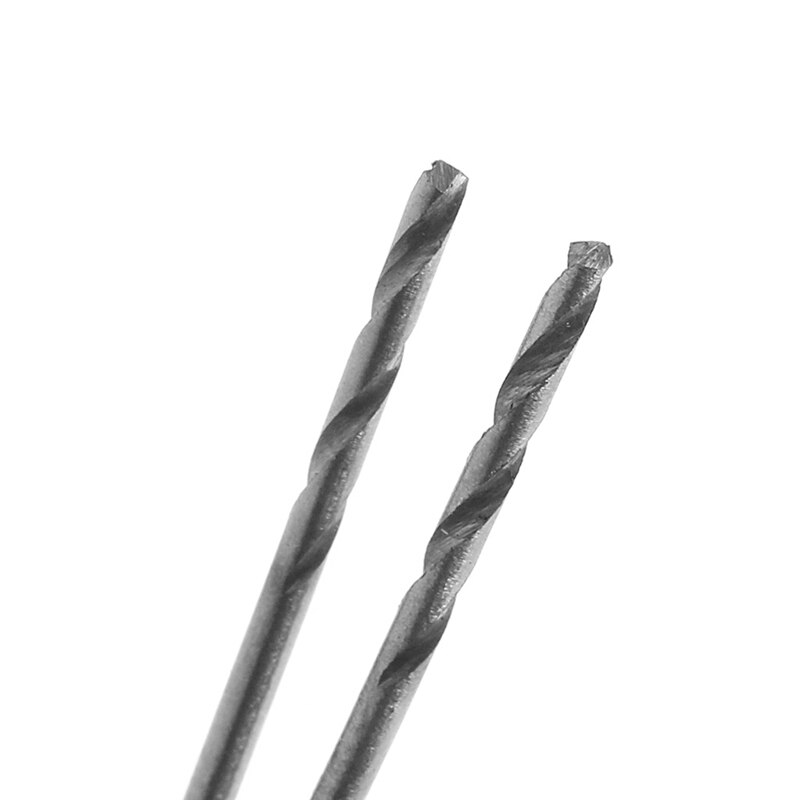 60 stk 0.5-1.0mm mikro hss stål spiralbor sett verktøyskaft