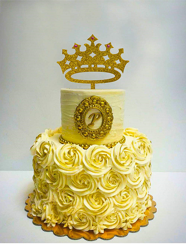 Princess Crown Cake Topper, Girl Birthday Queen, First Birthday, It's A Girl Baby Shower Cake Topper, Gender Reveal Party Decora