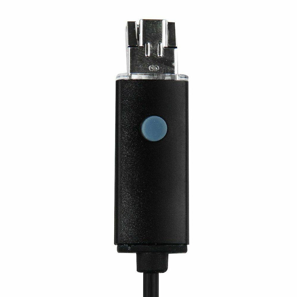 Cámara endoscópica Flexible de 7mm, boroscopio impermeable IP67, con 6LED, para Android, PC y Notebook, 1/2/5/10M