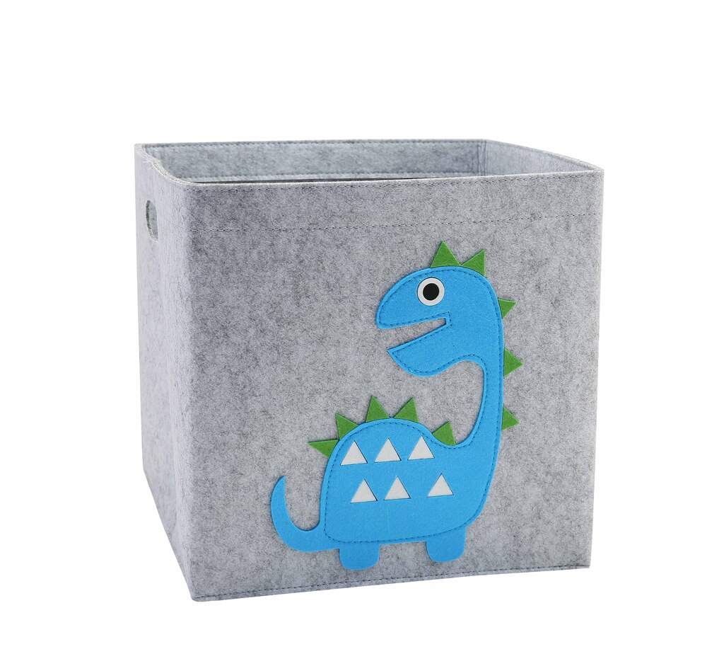 Kubus Vouwen Speelgoed Opbergdoos Kinderen Speelgoed Organizer Box Vilt Doek Stof Opslag Mand Voor Cartoon Animal Nursery Speelgoed Bakken: dinosaur