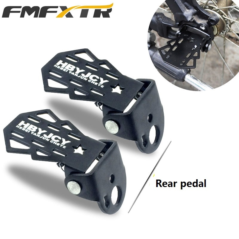 1 par cykel pedal cykel bagaksel pedal mtb mountainbike folde cykel landevej cykling bagsæde pedaler cykel tilbehør