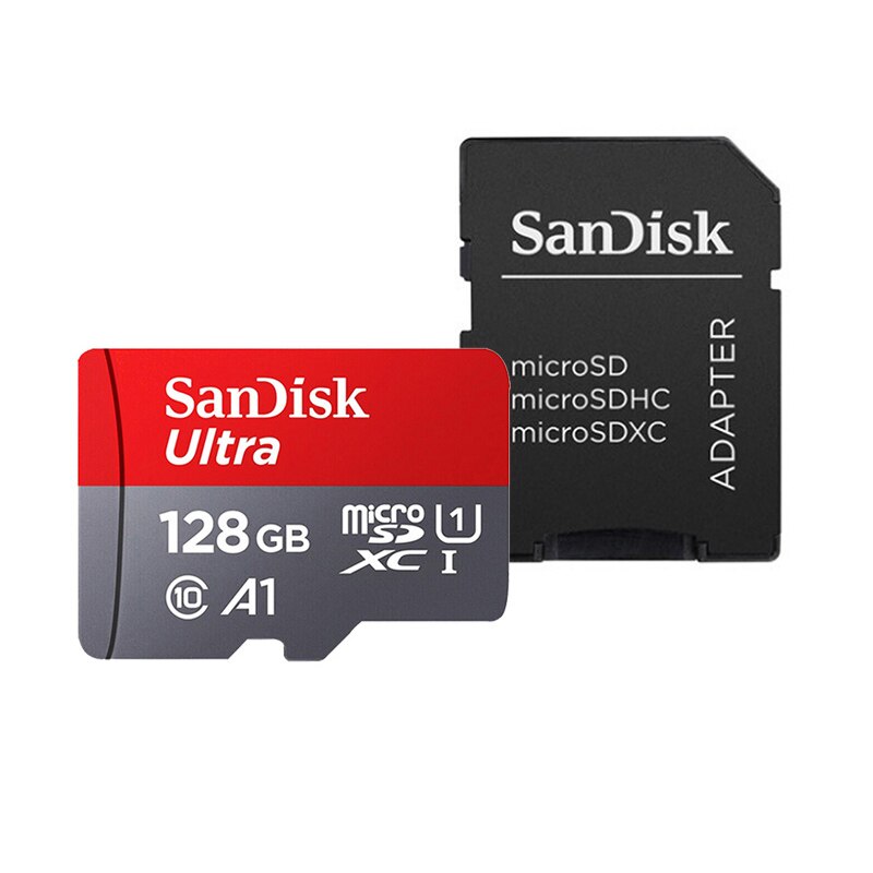 Sandisk-Tarjeta SD/TF ultra micro SD para teléfono, tarjeta de memoria flash, 128 GB, 32 GB, 64 GB, 256FB, 16 GB, 128 GB, 400GB: SQUNC-128G-KT2