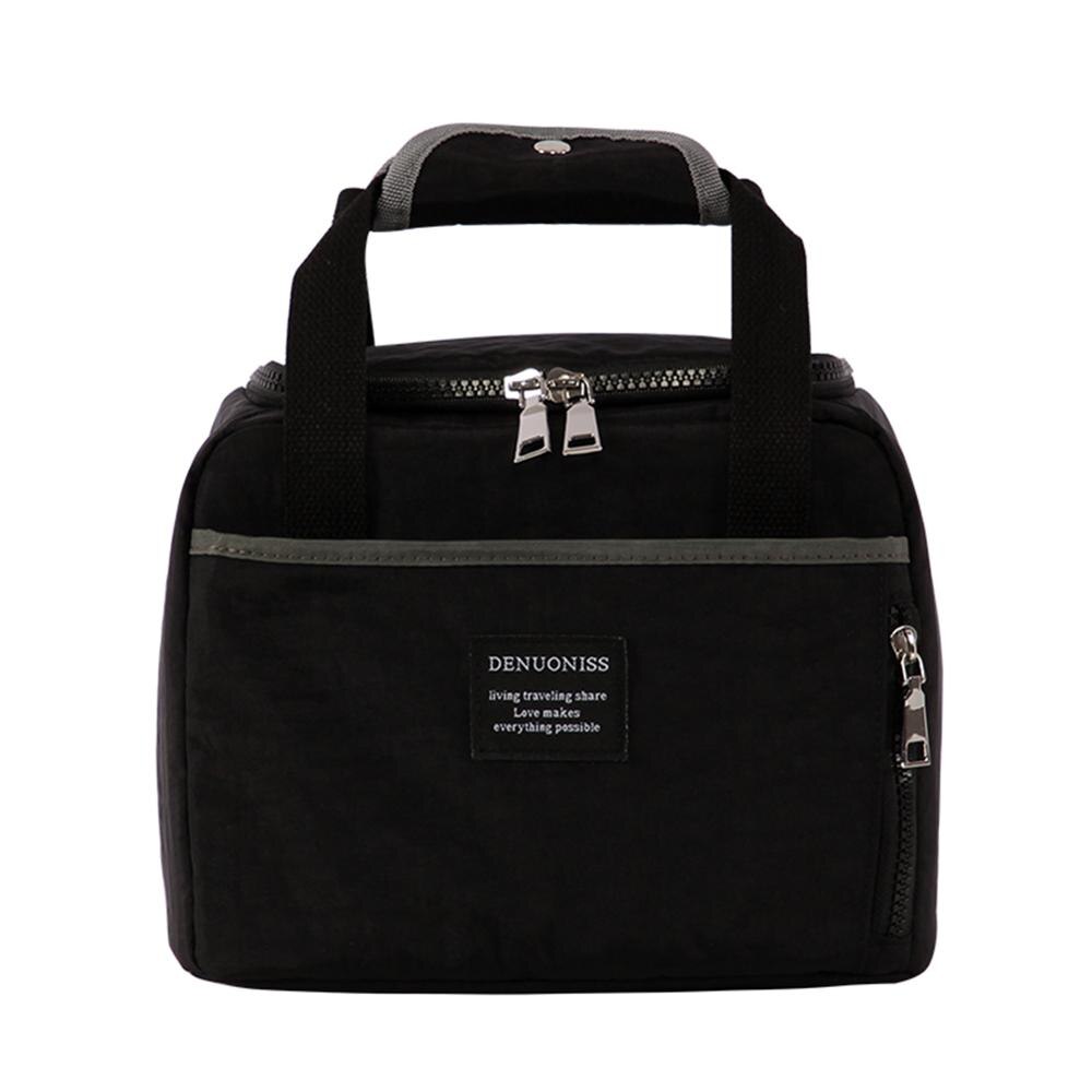 Männer Frauen Große Kapazität Tragbare Mittagessen Tasche Frisch Halten Box Isolierte Tote Wasserdicht Cool Reise Lebensmittel Mittagessen Lagerung Hand Taschen: G
