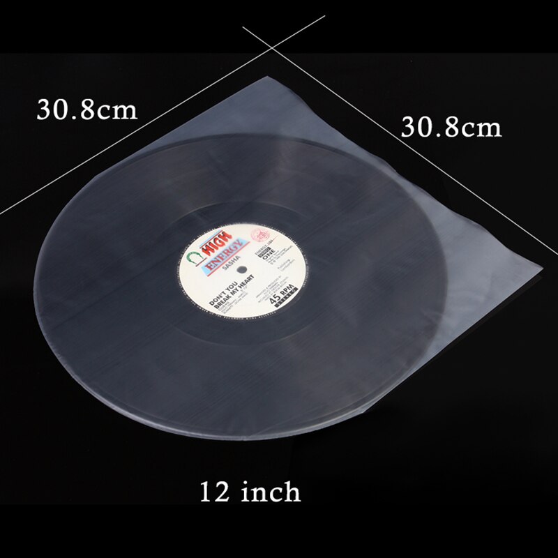 Veel 10 Stuks 7 Inch 10 Inch 12 Inch Lp Vinyl Record Inner Tas Vinyl Envelop Voor lp Vinyl Record
