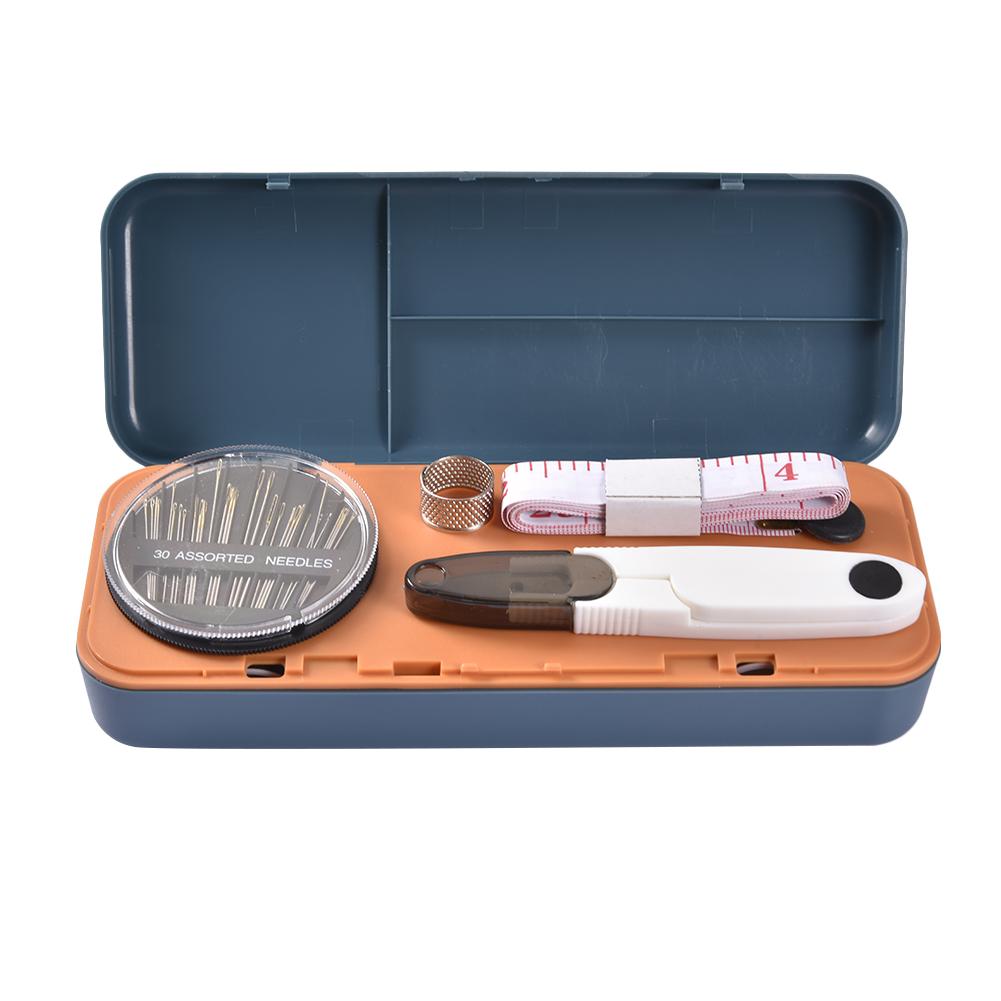 51PCS/Set Household Sewing Box Set Portable Multi-function Sewing Kit Hand Sewing Needle Storage Box