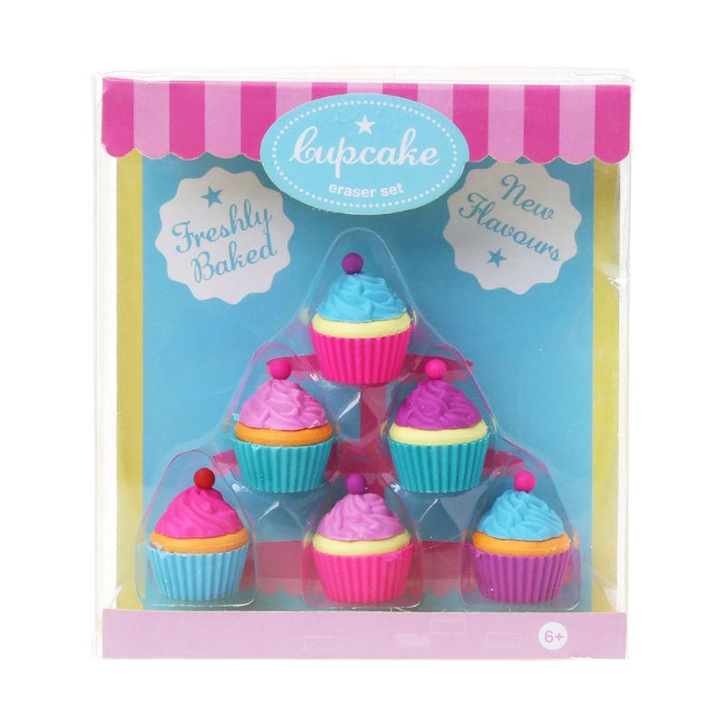 6 teile/satz Kawaii Keks Milch Gummi Bleistift Radiergummi freundlicher Schüler Schule Schreibwaren G92E: 46