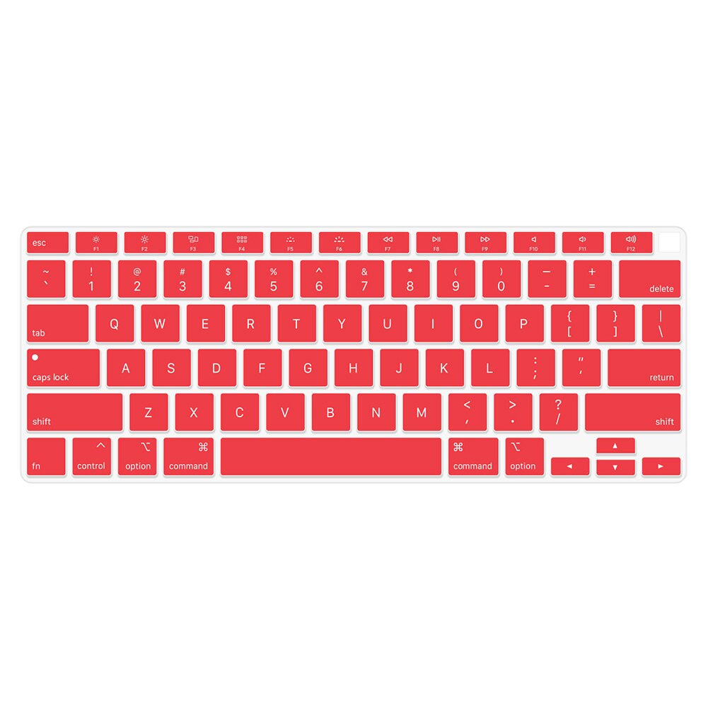 Waterproof Laptop Keyboard Protective Film For Apple Macbook Pro Air 13 inch A2179 Notebook Keyboard Cover Silicone Skin Case: US Burgundy