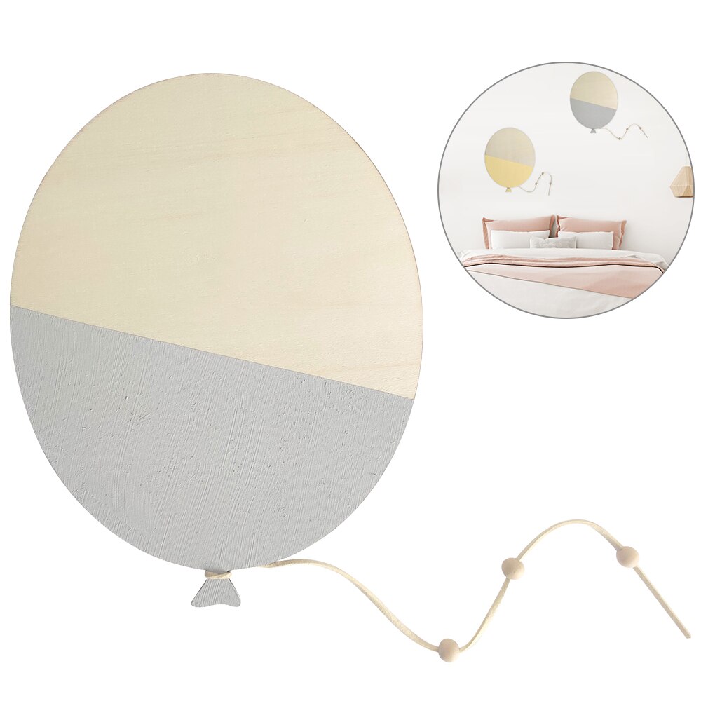 decalmile Heteluchtballon Muurstickers Ballon Dier Muurtattoo Kinderen Baby Kinderkamer Slaapkamer Woonkamer Wanddecoratie