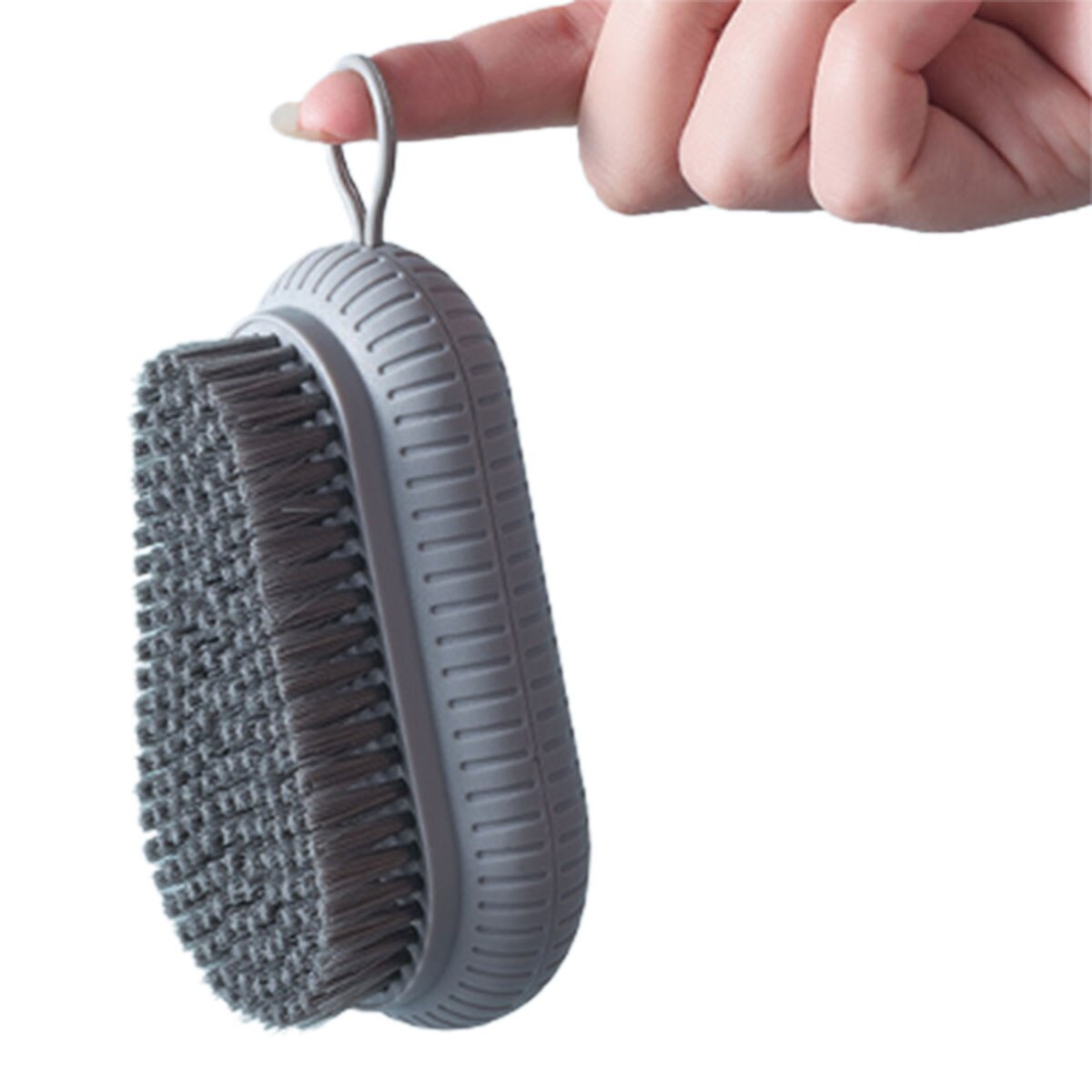 Cleaning Brush, Heavy Duty Handheld Plastic Scrub Brush for Home Kitchen Bathroom Use