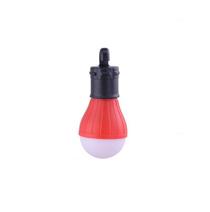 3 Modes Led Tent Licht Draagbare Lantaarn Noodverlichting Lamp Batterij Aangedreven Camping Outdoor Beach Camping Tent Accessoires: Red