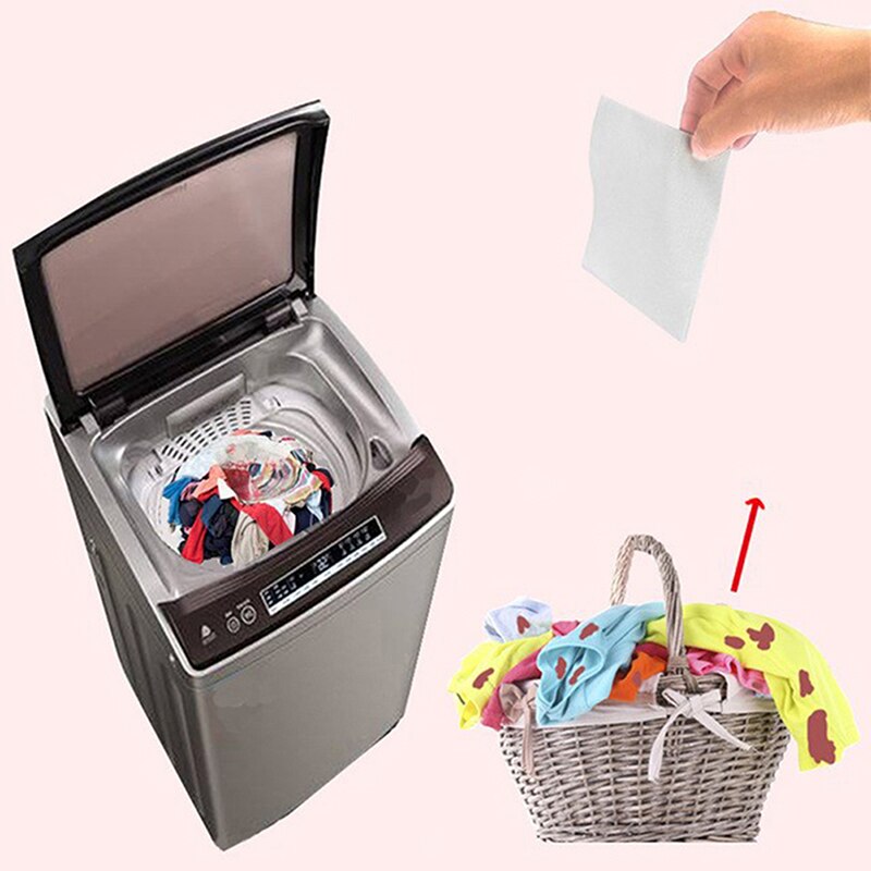 120 stuks/pak kleur absorptiefolie verfdoek voor gebruik in de wasmachine verfbestendig