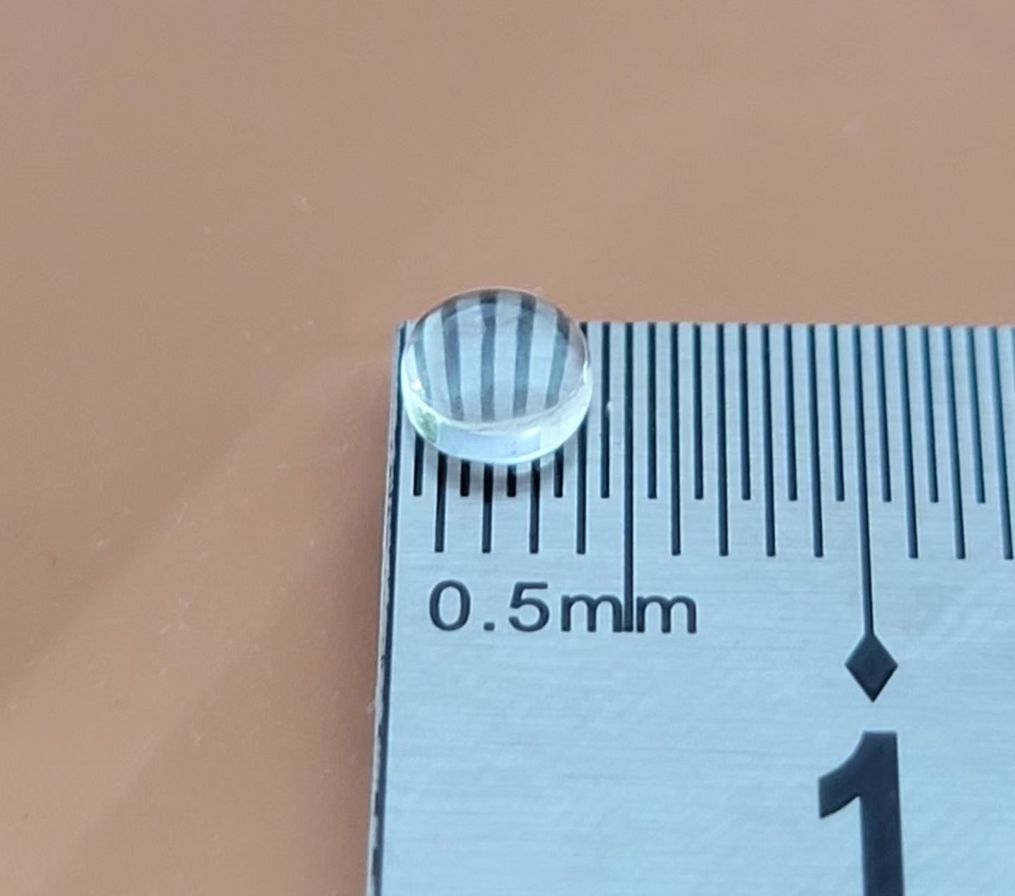 Średnica soczewki szkła 4MM 5MM 6MM 8MM 10MM 11.6MM 11.8MM 12MM optyczna soczewka płasko-wypukła, dioda doprowadziło dużej mocy soczewki: czerwony