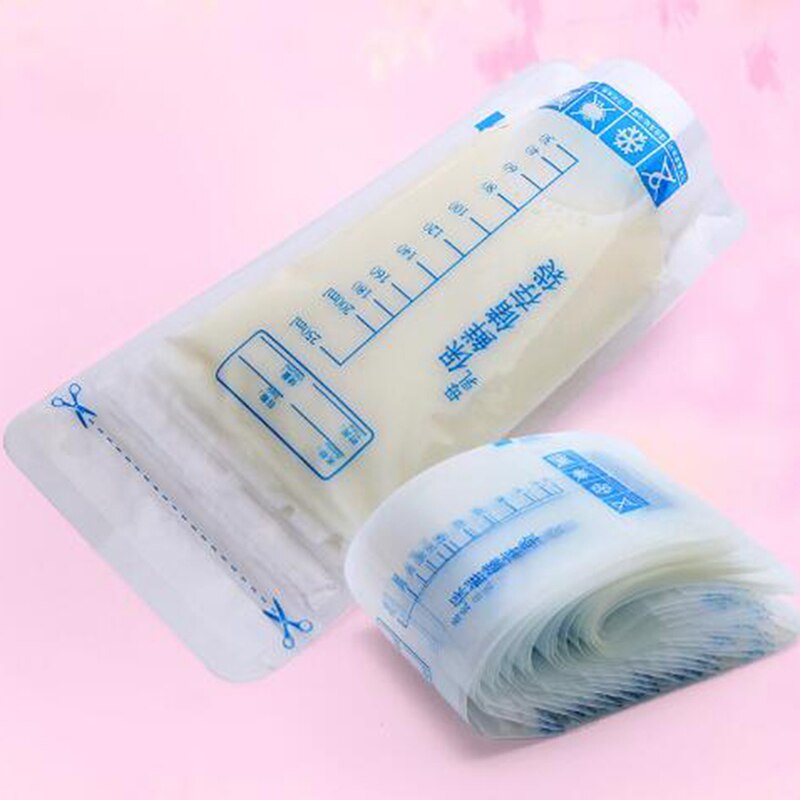 Sacs de stockage de lait maternel de stockage de nourriture de bébé de 30 pièces
