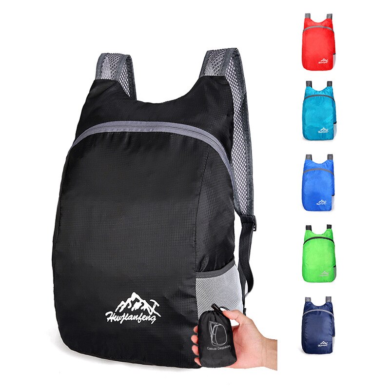 20L Lightweight Portable Foldable Backpack Waterproof Backpack Folding Bag Ultralight Outdoor Pack for Women Men Travel Hiking