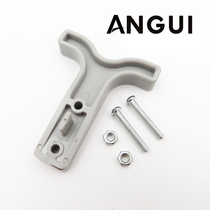 T handle SH50 plug connector 50 amp dual pole battery 50A 600V 2 bolts and 2 nuts hand: T Handle