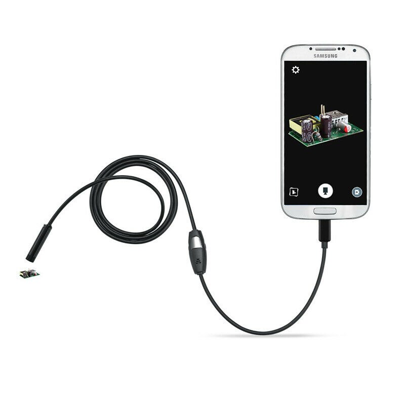 1/2/3/5M 7 Mm 5.5 Mm Lens Mini Usb Endoscoop Android Telefoon Otg Borescope camera 3.5M Waterdicht