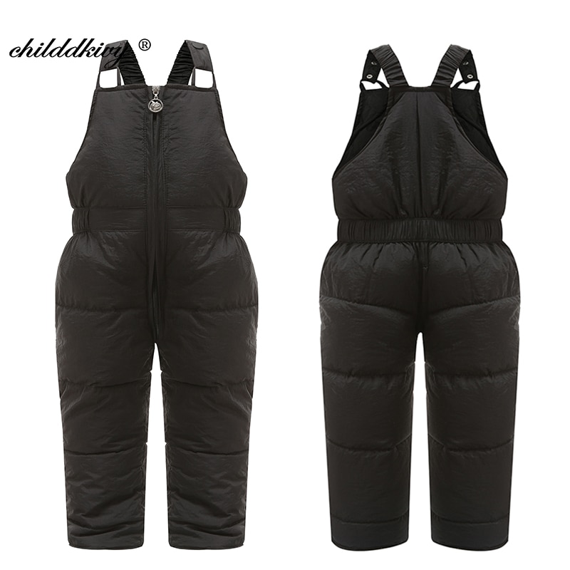 Combinaison en coton pour enfants, salopette en duvet épais, pantalon , vêtements pour bébés filles de 1 à 5 ans, collection hiver