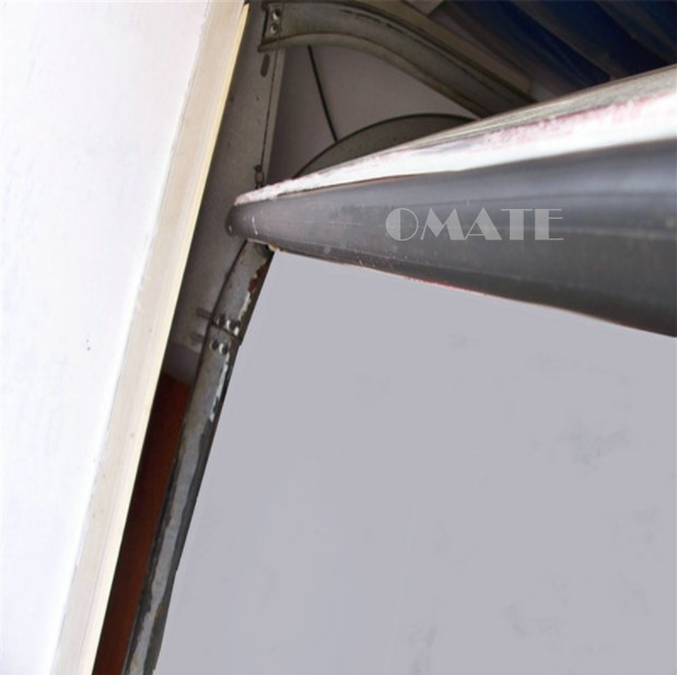 OMATE Garage door accessories electric flip plate garage door side sealing strip garage door iron frame side sealing tape