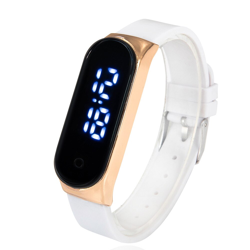 Simple Watch Led Digital Watch Women&#39;s Wristwatch Silicone Strap Sport Watch Electronic Clock Zegarek Damski Reloj Mujer