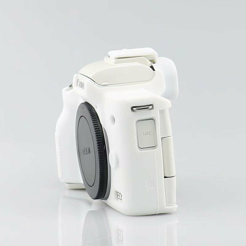 Zachte Siliconen Camera Case Protector Armor Skin Bag Body Cover Voor Canon Eos M50