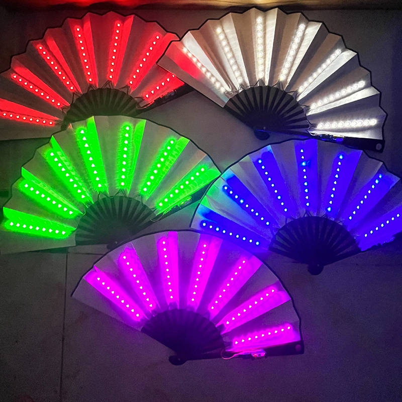 Led-ventilator met verlichting Handventilator voor... – Vicedeal