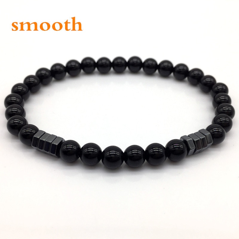 NAIQUBE Mode Geometrische Kralen Mannen Armbanden Eenvoudige Klassieke Stone Bead Charm Armbanden en Armbanden Voor Mannen Sieraden