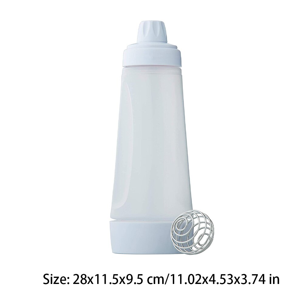 Hand Shaking Batter Dispenser Batter Mixer Cream Mixing Bottle Blender Ball Pancake Batter Kitchen Product Cake Cookie Tools