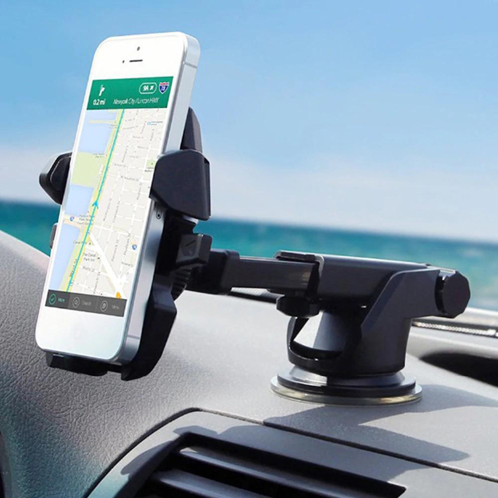 Auto Telefoon Houder 360 Graden Universele Smartphone Car Mount Houder Verstelbare Telefoon Montage Zuignap Houder