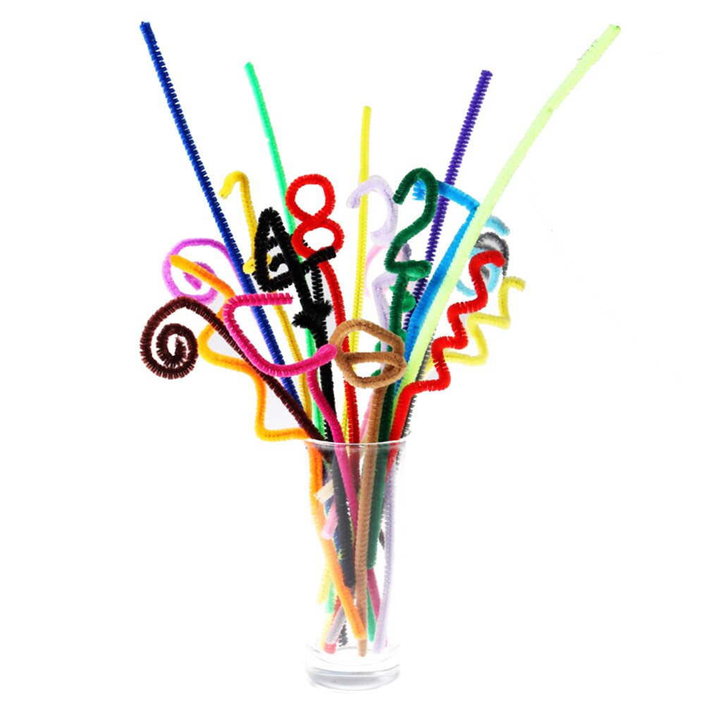 100Stck Twist Bar Umweltschutz Farbe oben Haar drücken-Streifen DIY Kindergarten Handgemachte Kunst Und Handwerk Materialien LXX