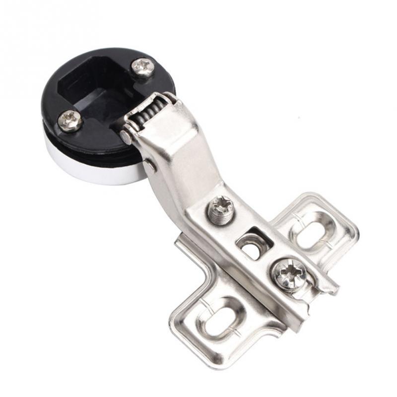 Bisagras Para Puerta De Vidrio De 26 Mm – Copa Para Armario, Gabinete O Vitrina (superposición Completa/media)