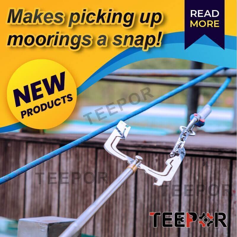 TEEPOR Boat Hook Easy Long-distance Threader)