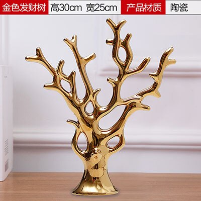 Décoration de mariage bureau ameublement Articles en céramique noir blanc rouge couleur décorative arbres chinois riche arbre corail: 6