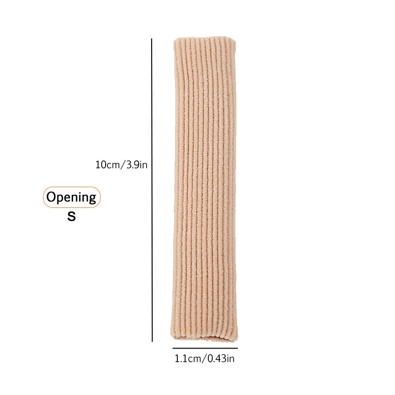 1Pcs Foot Care Toe Finger Protector Toe Bunion Protector Corn Clavus Protector Athlete's Foot Care Toe Cap: Open S