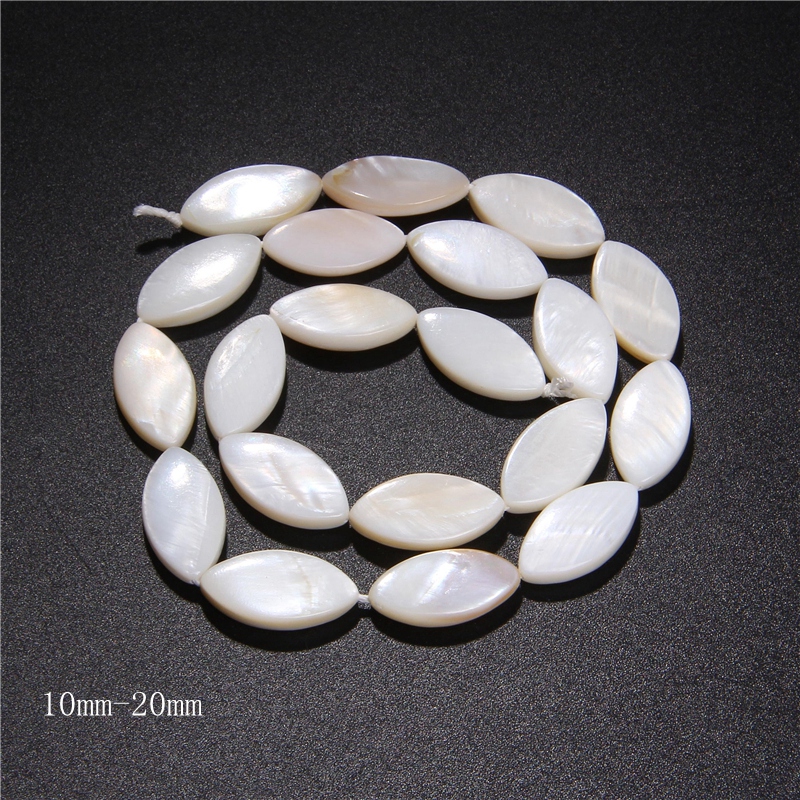 15.5" Natural White Mother Of Shell Irregular Shape Nice Cross Charm DIY Making Women Jewelry Earrings Pendant Pearls Necklace: 16