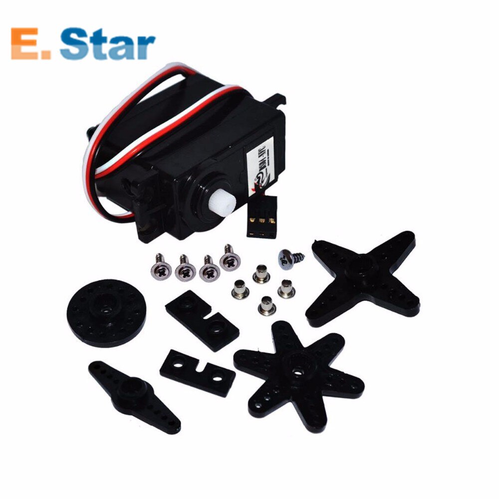 1pcs DS04-NFC servo 360-degree Continuous Rotation Servos DC Gear Motor Smart Car Robot Torsion 5.5kg/cm DC 4.8V-6V