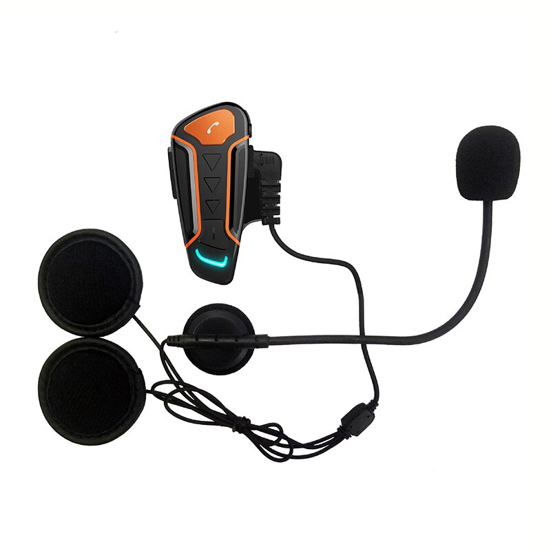Motorfiets Bluetooth Helm Anti-Interferentie Intercom 1000 M Intercom Afstand Rijden Handsfree Hoofdtelefoon Bluetooth Intercoms: Default Title