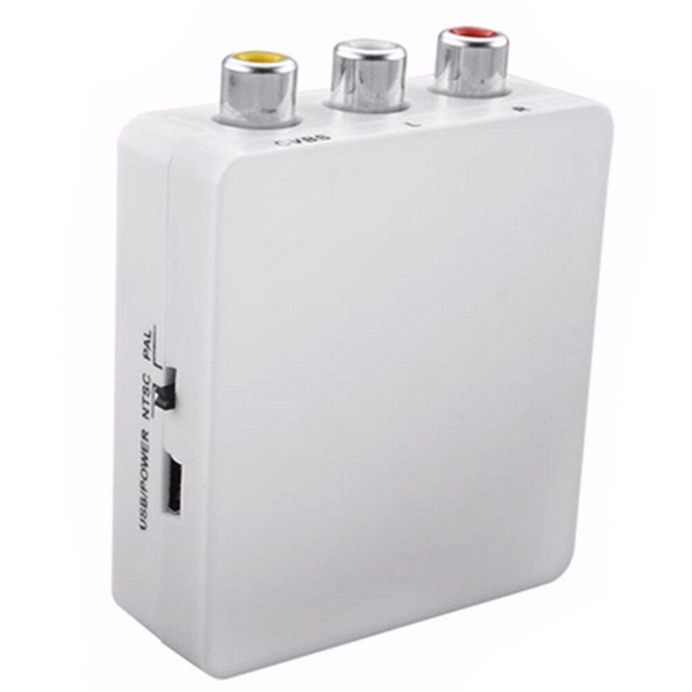 Mini HDMI to RCA Composite Video Audio AV Adapter Converter Adapter 720P 1080P