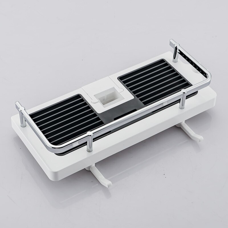 Dropshipping del supporto della testa di doccia dell'asta di sollevamento del singolo livello dell'organizzatore dello scaffale di stoccaggio della doccia del vassoio dello shampoo degli scaffali del bagno: 1pezzi C