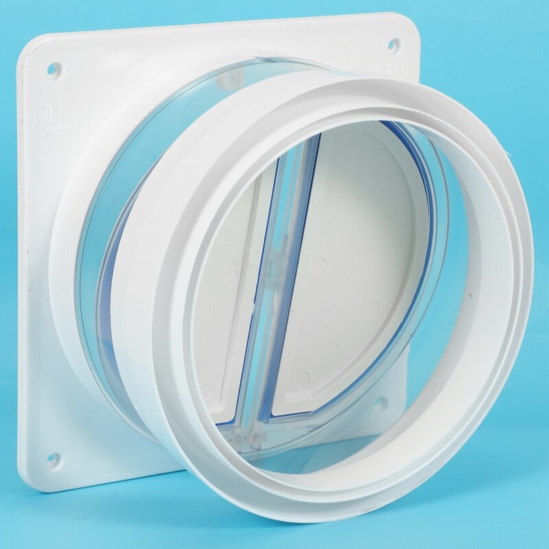 Kitchen range hoods check valve anti odor control bathroom check valve back-pressure valve non-return flap valve
