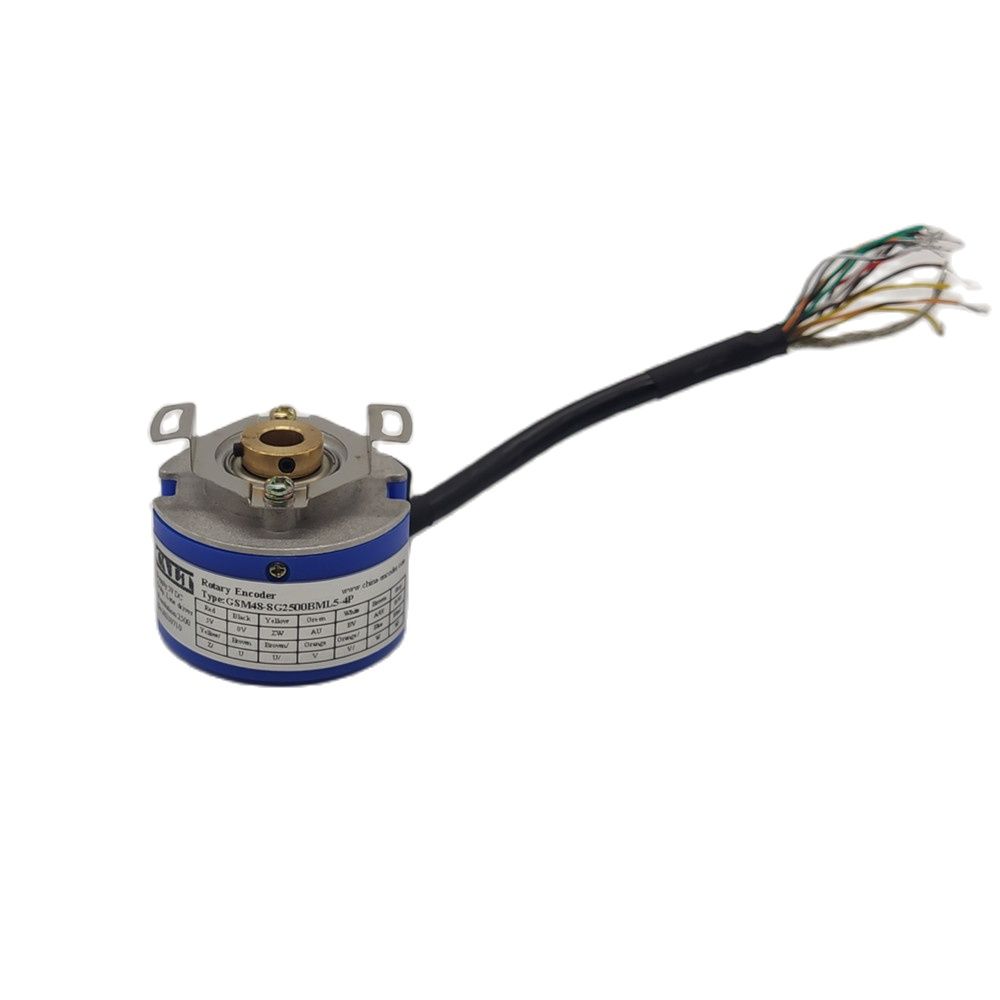 Servo Motor Rotary Encoder GSM48 2500 Lines 8MM Hollow Shaft UVW Encoder Similar To JP Tamagawa