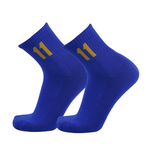 UGUPGRADE Super Star Basketball Long Socks Elite Thick Sports Socks Non-slip Durable Skateboard Towel Bottom Socks Stocking: Klay Thompson