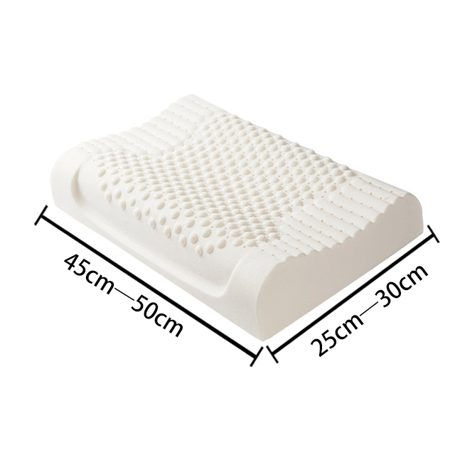 Oreiller de Massage orthopédique en Latex pour dormir, Oreiller à mémoire de forme: Granule small